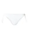 Twinset Textured Tie-side Bikini Bottom In White