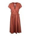 Twinset Tie-detail Wrap Dress