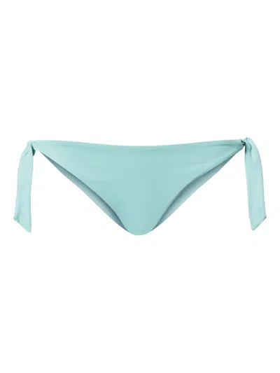 Twinset Tie-fastening Bikini Bottoms In Green
