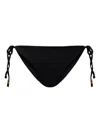 Twinset Tie-fastening Bikini Bottoms In Black