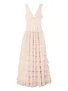Twinset Tiered Ruffled Gown