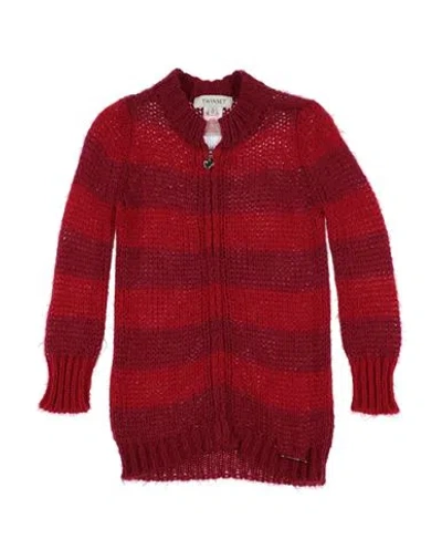 Twinset Babies'  Toddler Girl Cardigan Garnet Size 6 Wool In Red