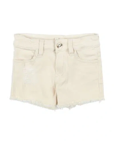 Twinset Babies'  Toddler Girl Shorts & Bermuda Shorts Beige Size 6 Cotton, Elastane