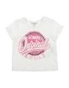 Twinset Toddler Girl T-shirt White Size 6 Cotton, Elastane In White