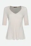 Twinset Pointelle-detail Knitted Top In Bianco