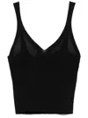 Twinset Twin-set Top In Black