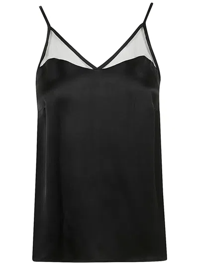 Twinset Twin-set Top In Black