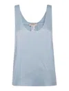 Twinset Twin-set Top In Blue