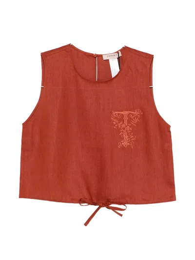 Twinset Top In Brown