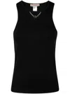 Twinset Twin-set Top In Black