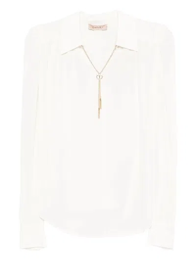 Twinset Top Clothing In White