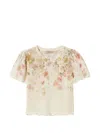 Twinset Floral-pattern Knitted Top In Multi