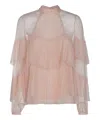 Twinset Twin-set Bluse In Pink