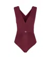 Twinset Logo Body In Purple