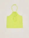 Twinset Top Top-wear In Yellow