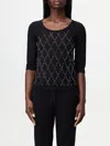 Twinset T-shirt With Necklace Decoration In Black