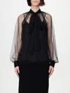 Twinset Top  Woman Color Black In Black