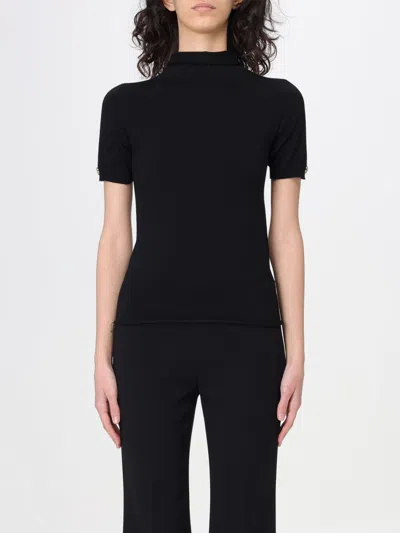 Twinset Top  Woman Color Black In Black