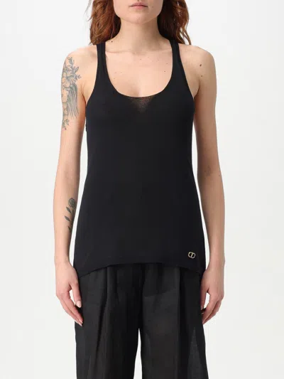TWINSET TOP TWINSET WOMAN COLOR BLACK,G56488002