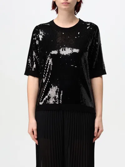 TWINSET TOP TWINSET WOMAN COLOR BLACK,418739002