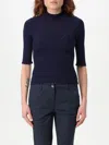 Twinset Top  Woman Color Blue In Blue