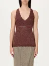 Twinset Top  Woman Color Bronze In Bronze