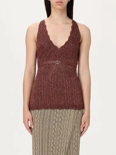 Twinset Top  Woman Color Bronze