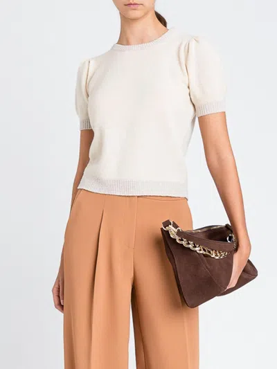 Twinset Top  Woman Color Cream In White