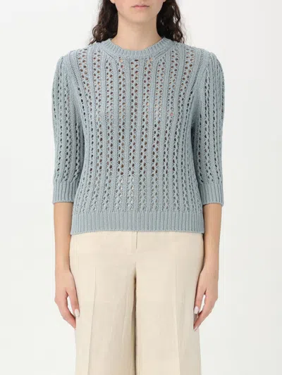 Twinset Sweater  Woman Color Gnawed Blue In Hellblau
