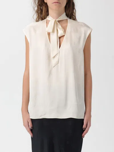 Twinset Top  Woman Color Grey In White