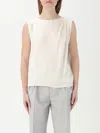 Twinset Top  Woman Color Pearl In Pearl