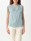 Twinset Top  Woman Color Sky Blue