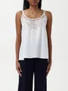 Twinset Top  Woman Color White In White