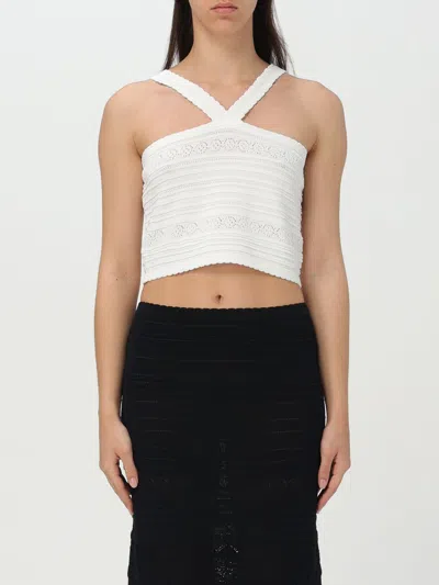 TWINSET TOP TWINSET WOMAN COLOR WHITE,G83186001