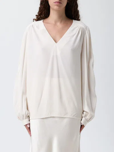 Twinset Top  Woman Color Yellow Cream In White