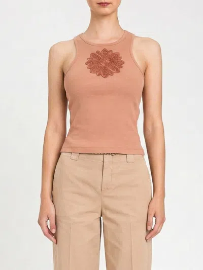 Twinset Top Woman  In Brown
