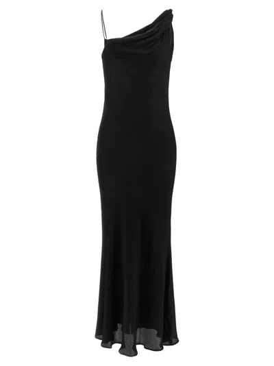 Twinset Torchon Dress In Black