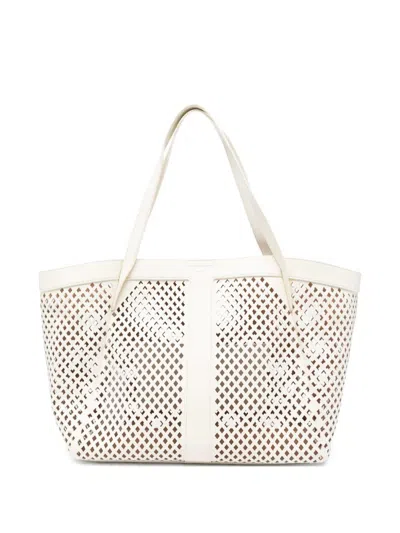 Twinset Tote Bag In Gray