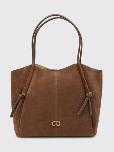 Twinset Tote Bag  Woman Color Coffee In Brown