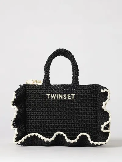 Twinset Tote Bag  Woman Color Black
