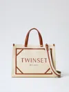 Twinset Tote Bags  Woman Color Beige In Beige
