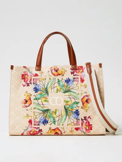 Twinset Tote Bags  Woman Color Multicolor