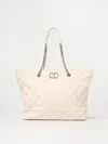 Twinset Tote Bags  Woman Color Pearl In Pearl