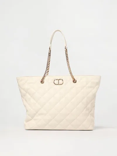 Twinset Tote Bags  Woman Color Pearl