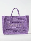Twinset Tote Bags  Woman Color Violet