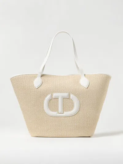 Twinset Tote Bags  Woman Color White