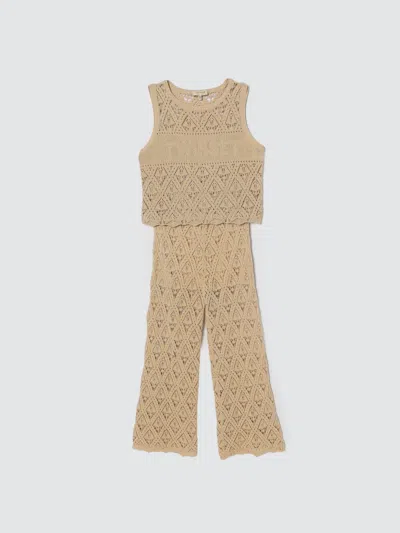 Twinset Tracksuit  Kids Color Beige In Neutral