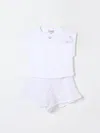 Twinset Logo-embossed Shorts Set In White