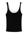 Twinset Trompe-l'œil Fitted Knit Top
