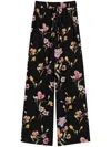 Twinset Twin-set Relaxed Fit Black Trousers